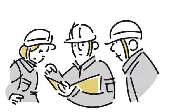 豊富な資格保有者による安心施工